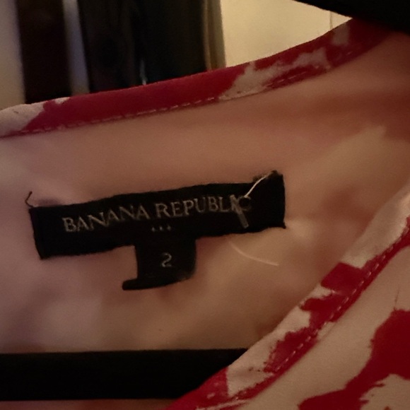 Banana Republic pink and White Striped Garment - Picture 3 of 6
